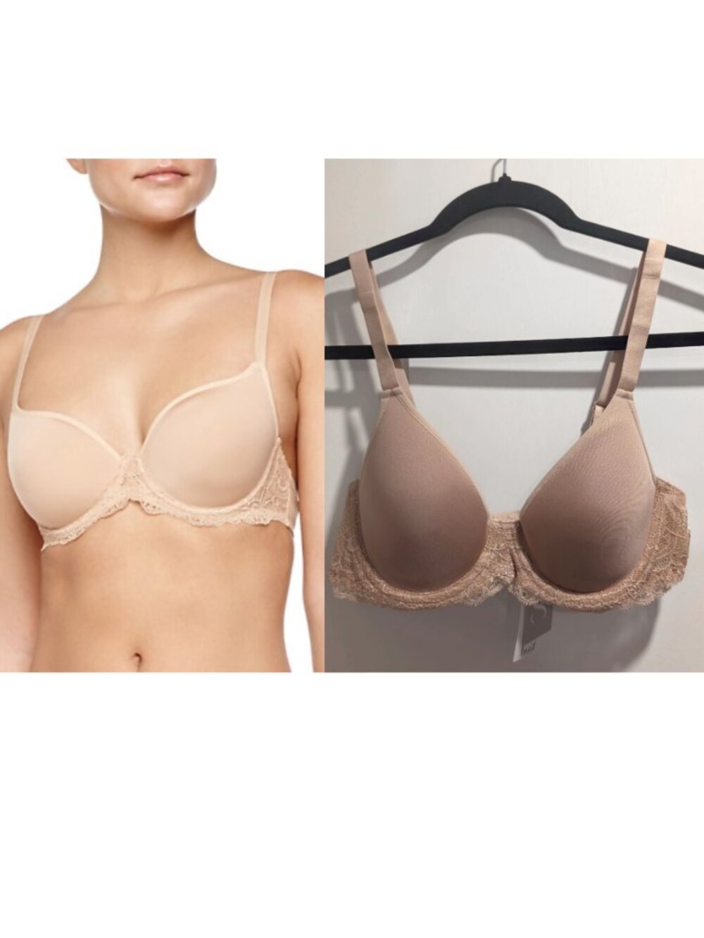 Huit Paris | Grand Jeu Underwire Spacer Bra In Nude